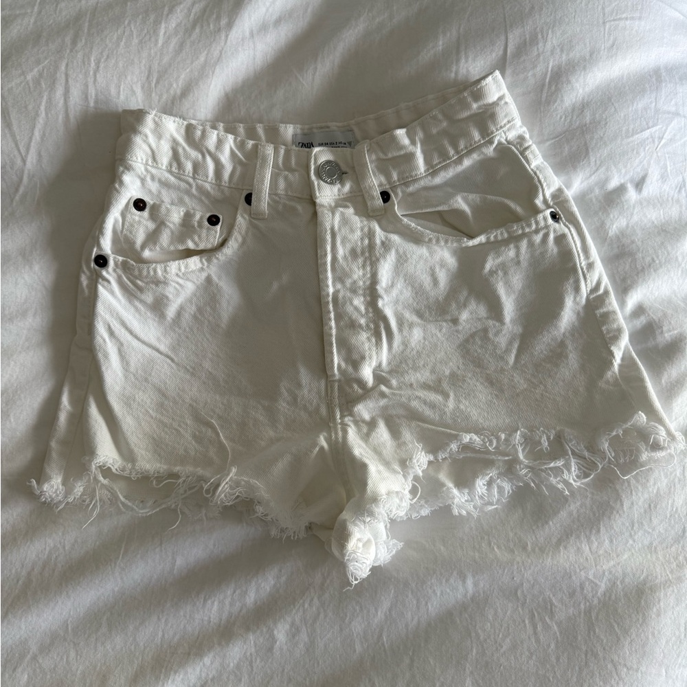 Zara denim shorts